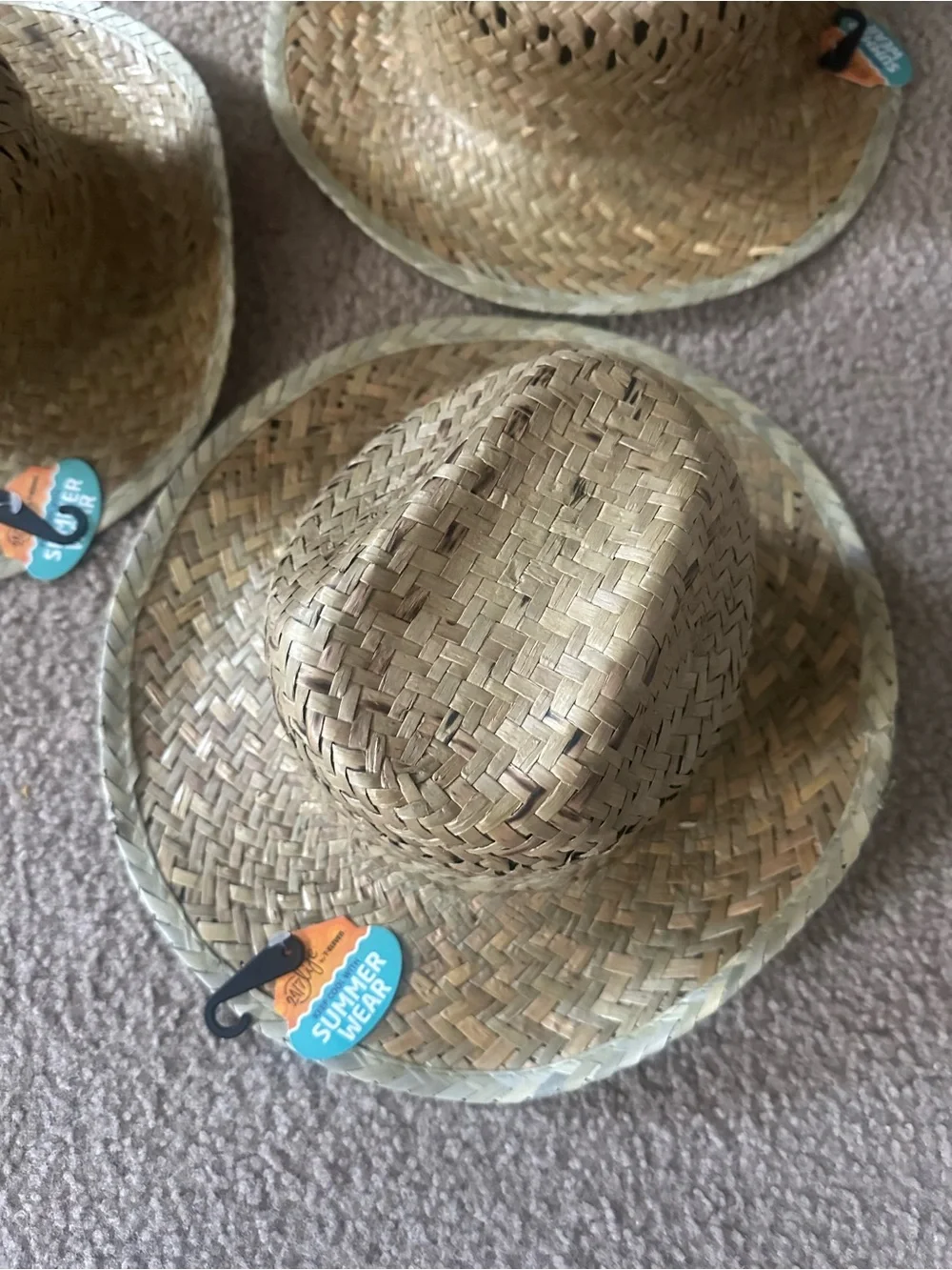 Straw Cowboy Hat - Natural Straw